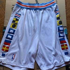 Vintage Reebok LA Clipper basketball shorts